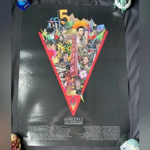 Maroon 5 2015 Tour Poster